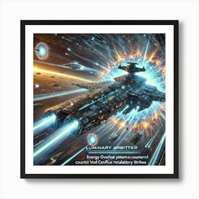 Luminary Arbiters Energy Overload Art Print