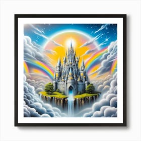 Castle In The Sky 3 Art Print