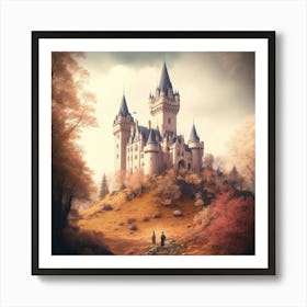 Castle On The Hill Art Print