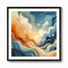 Abstract Painting 233 Art Print