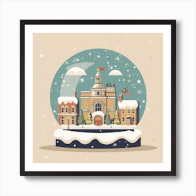 Cardiff United Kingdom 1 Snowglobe Art Print