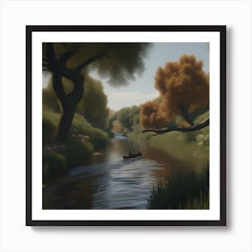 'River' 2 Art Print