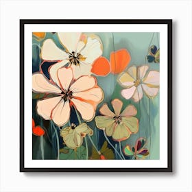 The Art Of Flowers 1 Art Print