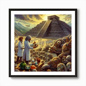 Teotihuacan Art Print