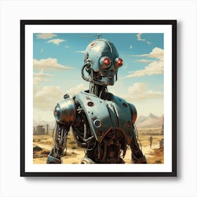 Star Wars Robot 3 Art Print