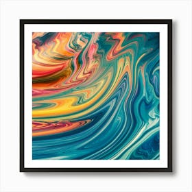 Abstract Painting 8 Art Print