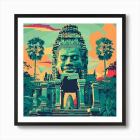 Angkor Temple 4 Art Print