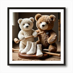 Teddy Bears Art Print