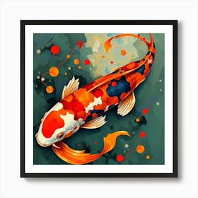 Koi Fish 62 Art Print