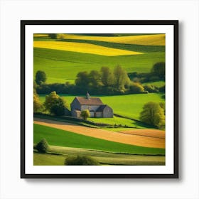 House In The Countryside 16 Art Print