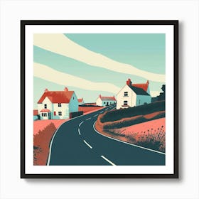 Road To Wiltshire Art Print