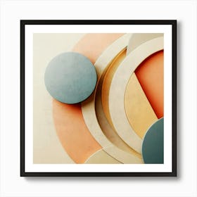 Runaway Orbits 01 Art Print