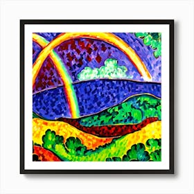 Rainbows In The Sky Art Print