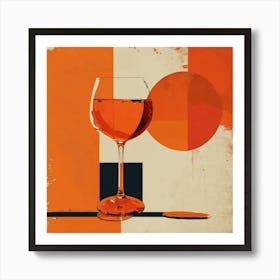 Aperol Minimalist Art Art Print