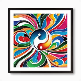 Yin Yang 1 Art Print