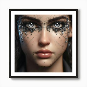 Robot Woman 1 Art Print