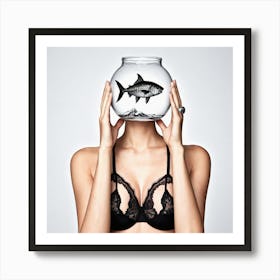 Fish Bowl 43 Art Print