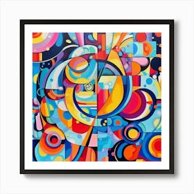 Abstract Painting 5 Art Print