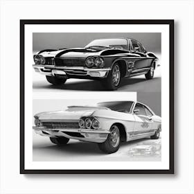 Chevrolet Corvette 2 Art Print