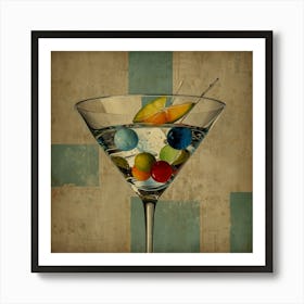 Martini 25 Art Print