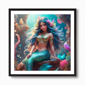 Mermaid Art Print