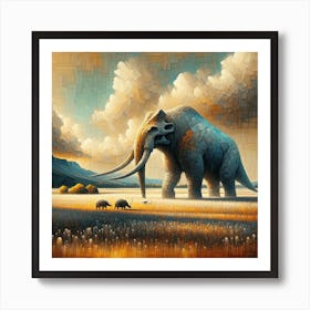 Mammoth Art Print