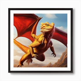 Game of Dragon Art Print