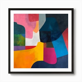 Modern Abstract Collection 54 Art Print