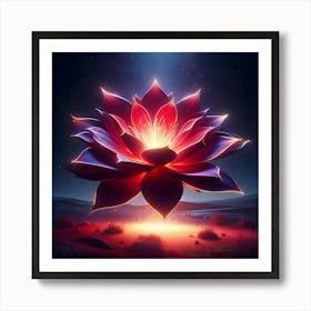 Lotus Flower 4 Art Print