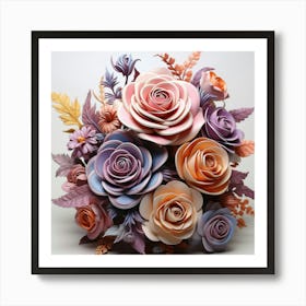 Bouquet Of Roses 2 Art Print