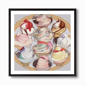 Ice Cream 2 ( Fromhifitowifi ) Art Print