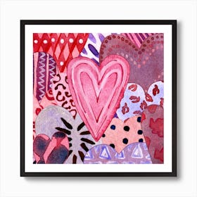 Heart Valentine'S Day Art Print