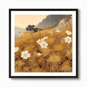 Field Of Flowers Art Print