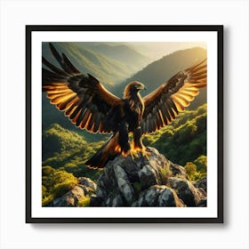 Golden Eagle 9 Art Print