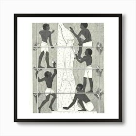 Egyptian Sculpture Art Print