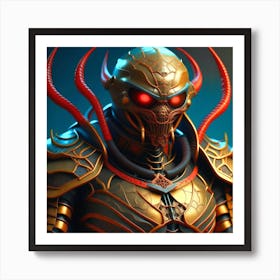 Samurai Warrior 9 Art Print