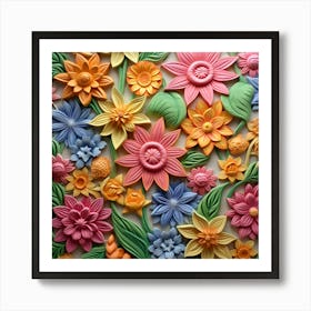 Flower Arrangement Art Print