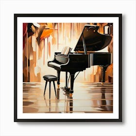 Grand Piano Art Print