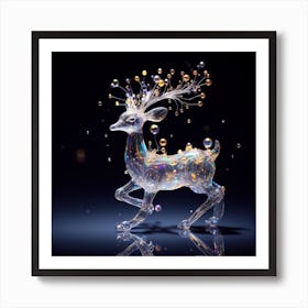 Deer Stock Videos & Royalty-Free Footage Art Print