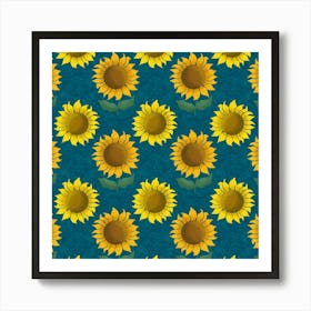 Sunflowers Art Print