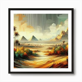 Valley of the Pharaohs 2 Art Print