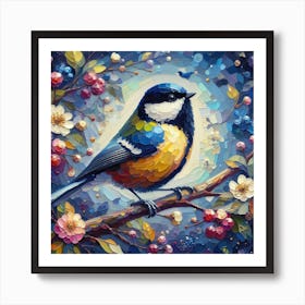 Bird Tit 4 Art Print