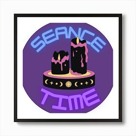 Seance Time Art Print