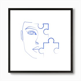 Portrait Of A Woman 15 Art Print