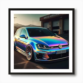 Vw Golf Gti 2 Art Print