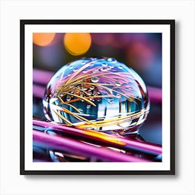 Water Drop Art Print