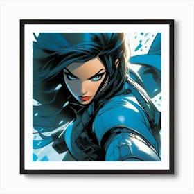 Black Widow Art Print