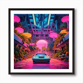 Futuristic City Art Print