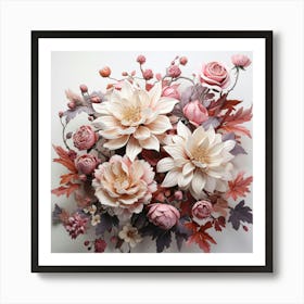 Bouquet Of Flowers 2 Art Print