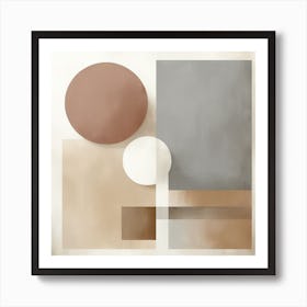 Geometric Serenity Art Print